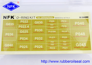 Excavator Parts O Ring Kit 397 PCS P/G Seal Ring Box High Pressure Resistant  