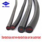 Round Elastic O Ring Strip 1.5mm~10mm Pressure Resistance Oil And Waterproof Solid Rubber Cord