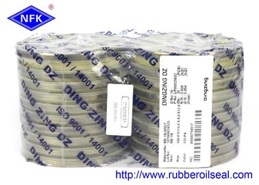 Guarnizione antipolvere in gomma DINGZING ME-1N 100×114×8 TPU/8L95+SPCC Beige 95A Guarnizione antipolvere per impieghi gravosi