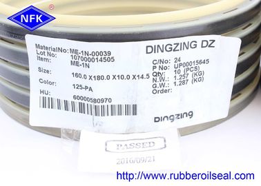 Sigillo anti-corrosione resistente alle alte temperature resistente all'usura, anti-polvere, per escavatore cilindro idraulico