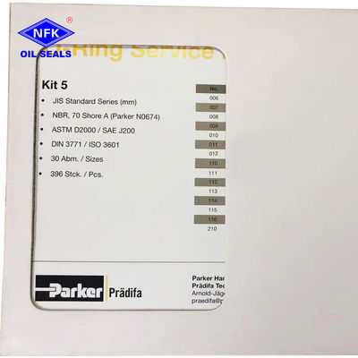 O-ring Box Kit American Parker (original) Spot Wholesale Set Small Nitrile Rubber O Ring Box for Mechanical Hydraulic Systems
