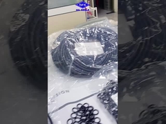 Alte qualità all'ingrosso O-ring di gomma giapponese sigillo NBR nero per l'industria delle costruzioni
